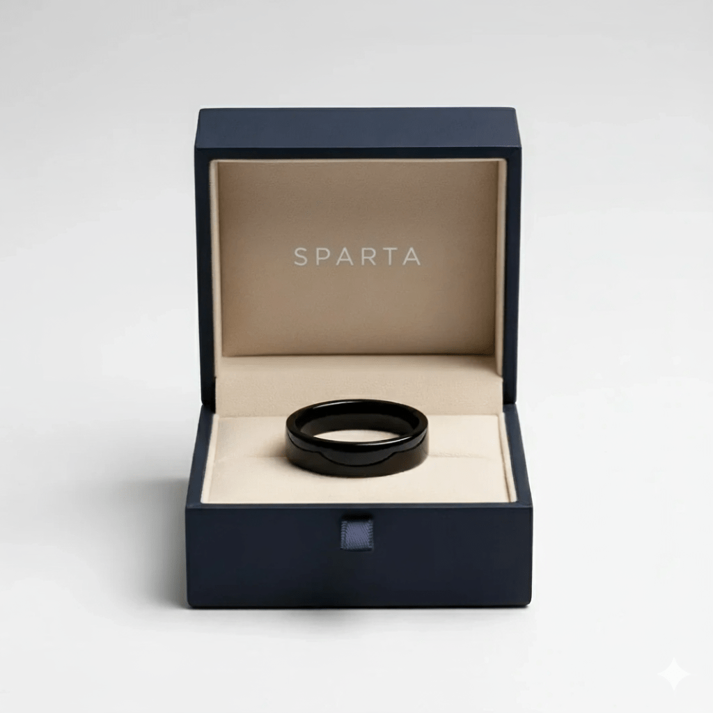 Bague Hematite Sparta